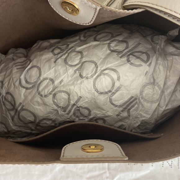 MSRP$1090 Stella McCartney Medium Hobo Bag Grey Shoulder Bag Unisex - Picture 3 of 6